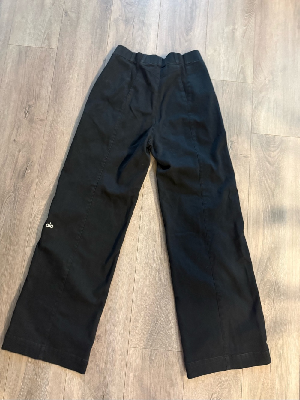 ALO Yoga Black Wide-Leg Women's Pants